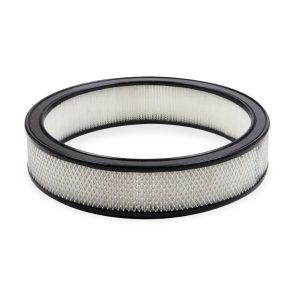 Holley 120-178 14X3 Paper Air Filter W/Black Rubber Ring