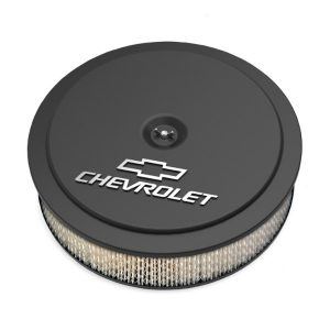 Holley 120-212 GM Muscle Series Air Cleaner Finned 14X3 Paper Black
