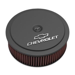 Holley 120-221 GM Muscle Series Air Cleaner Finned 14X4 Premium Black