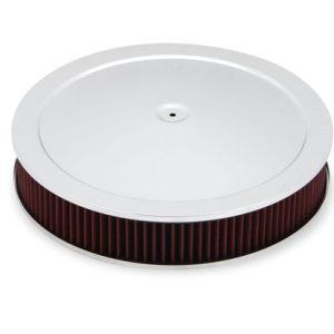 Holley 120-4530 4500 Drop-Base Air Cleaner Chrome W/ Gauze