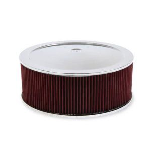 Holley 120-4560 4500 Drop-Base Air Cleaner Chrome W/ 6 In