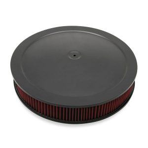 Holley 120-4630 4500 Drop-Base Air Cleaner Black W/ Gauze