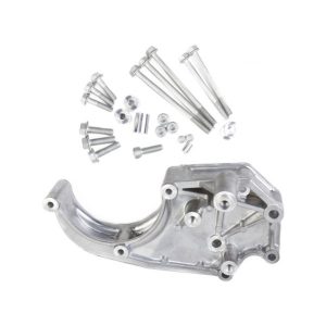 Holley 20-134 LS A/C Bracket Kit Pass Side Works W/Sanden A/C Comp