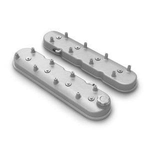 Holley 241-110 Valve Cover Tall LS Natural Cast Finish