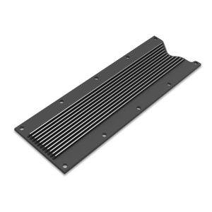 Holley 241-258 Valley Cover Finned GM LS1/LS6 - Black Finish With
