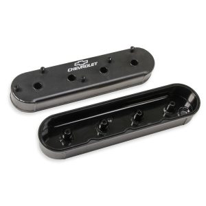 Holley 241-294 GM Valve Cover Black LS1 W/ Coil Stand