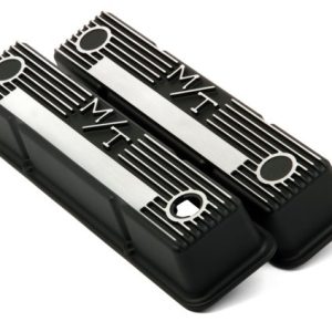 Holley 241-83 Valve Cover M/T SBC Black Krinkle