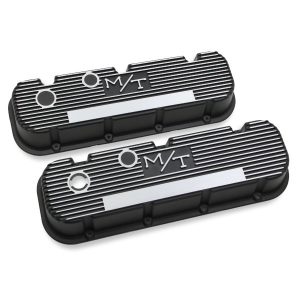 Holley 241-85 Valve Cover M/T BBC Black Krinkle