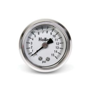 Holley 26-504 Fuel Pressure Gauge 0-15Psi