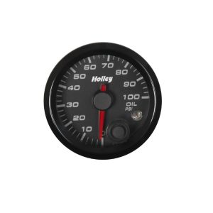 Holley 26-601 2-1/16 Holley Oil Pressure Gauge-Black