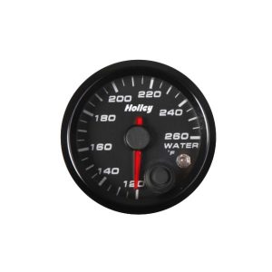 Holley 26-602 2-1/16 Holley Water Temp Gauge-Black