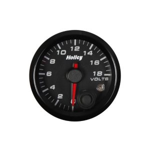 Holley 26-603 2-1/16 Holley Volt Gauge-Black