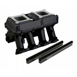 Holley 300-115BK LS3 Hi-Ram Intake Manifold EFI 2 X 4150 - Black