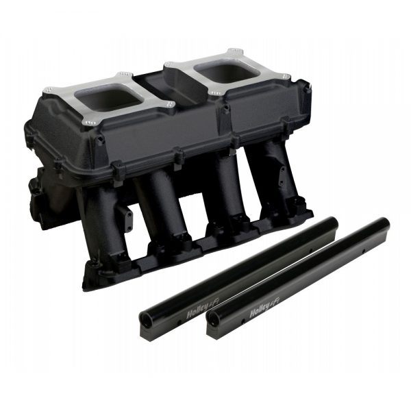 Holley 300-115BK LS3 Hi-Ram Intake Manifold EFI 2 X 4150 - Black