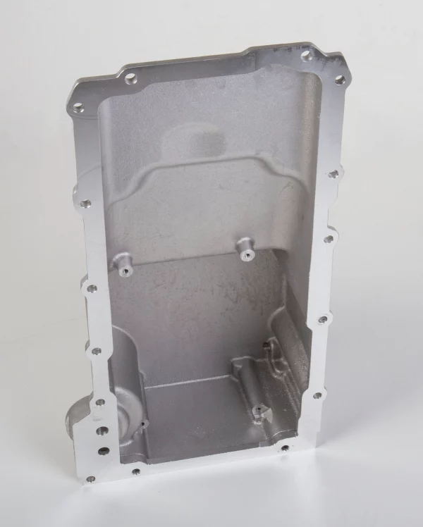 Holley GM LS Swap Oil Pan - Black - Additional Front Clearance - Image 2