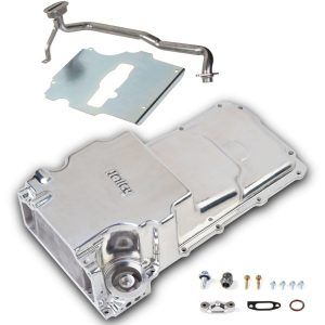 Holley 302-2P Oil Pan LS Swap Retrofit Gen 1 F-Body - Polished