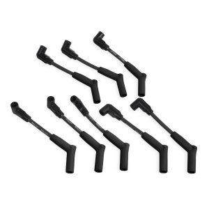 Holley EFI 561-103 6.2L LS 45 Degree Spark Plug Wire Set Black/Black W/Holley