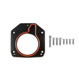 Holley Sniper EFI 860026 Billet LS Throttle Body Adapter (3-bolt) 75mm to 4-Bolt