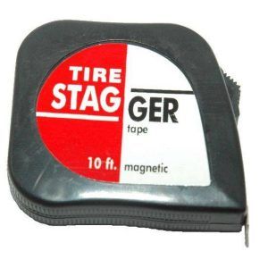 10' Tire Stagger Tape W/ Magnet