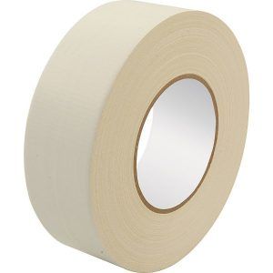 White Racer Tape 2" X 180' Roll