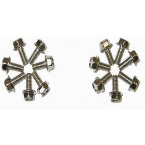 Bolt 5/16"-18 X 3/4" Hex Head-Chrome14 Pack