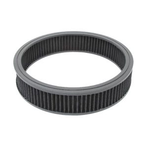 14" X 4" Round Black Washable" Air Cleaner Element