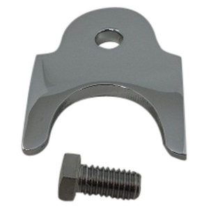 Pontiac Distributor Hold Down Clamp - Chrome Steel