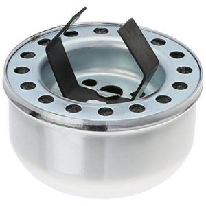 Chrome Push-In Breather Cap Spring Steel 2-3/8"