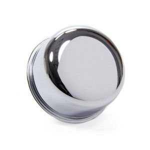 Push-In Breather Cap - 1" Neck -Chrome Finished