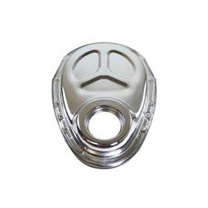 SBC Timing Chain Cover - Chrome