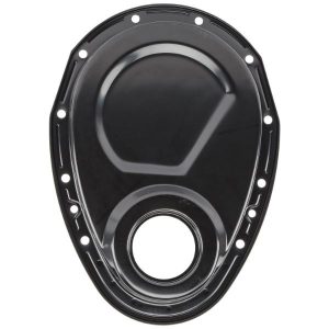 SBC Timing Cover W/O Tab - Black