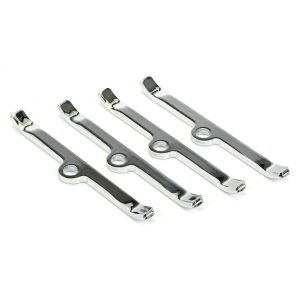 4-3/4" SBC Valve Covers Spreader Bar - Chrome