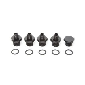 High Performance Black Billet Aluminum LS7 7.0L 427 Fuel Rail Kit Black