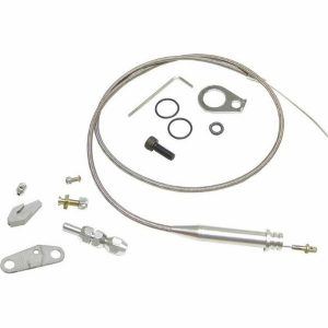 Braided Stainless Kick Down Detent Cable Turbo 350 TH-350