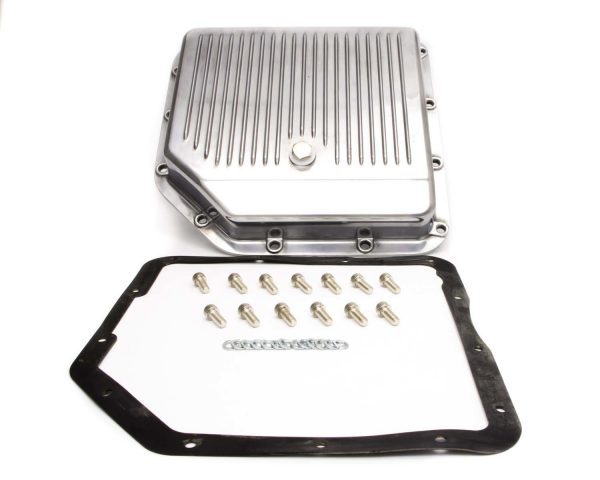 Transmission Pan GM Turbo 350 - Polished Aluminum