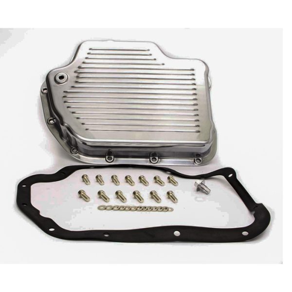 Transmission Pan GM Turbo 400 - Polished Aluminum