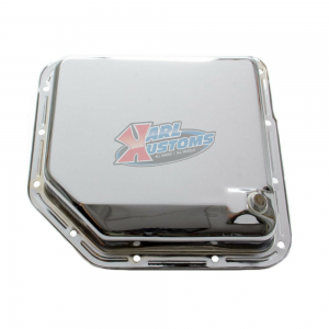 Transmission Pan Turbo 350 Stock Depth - Chrome