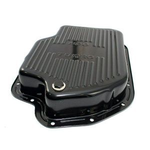 GM TH-400 Transmission Pan Finned Black Finish