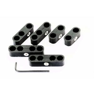 Deluxe Spark Plug Wire Separators Looms - Black