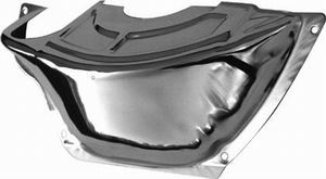 Flywheel Dust Cover 1962-Up Powerglide - Chrome