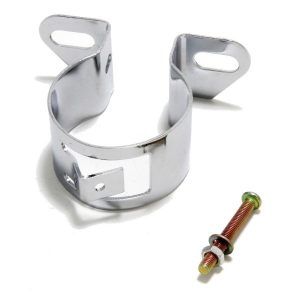 Coil Bracket Horizontal Mount - Chrome