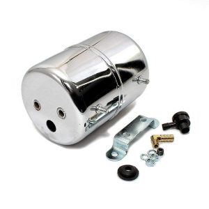 Universal Chrome Steel Vacuum Reservoir Tank