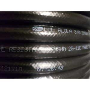Gates 70665 6LOLA LOL Plus Lock-On Hose 3/8" #6 Black