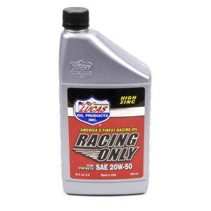 Lucas 10306 Semi-Synthetic Racing Motor Oil 20W50 1 Quart