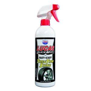Lucas 10513 Slick Mist Tire & Trim Shine Spray 24 Oz. Bottle