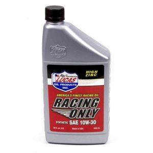Lucas 10610 Synthetic Racing Motor Oil 10W30 1 Quart ZDDP Enhanced