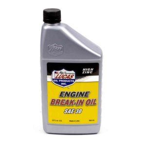 Lucas 10630 Petroleum-Based High-Zinc Engine Break-In Oil 30W 1 Quart