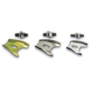 Moroso 26200 Distributor Hold Down Clamp w/ Stud Chevy SBC/BBC - Gold Iridited