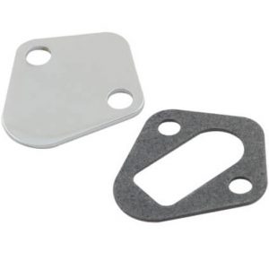 Mr. Gasket 1516 Fuel Pump Block-Off Plate, Chevy Big Block