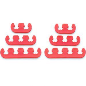 Mr. Gasket 9727 Red Wire Separators, 7 & 8 MM